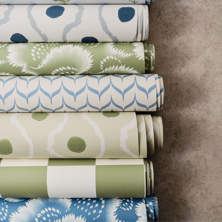 Assorted Selection of Harlequin Wallcoverings showcasing various colors and prints. Primoends. Home Decor to Go