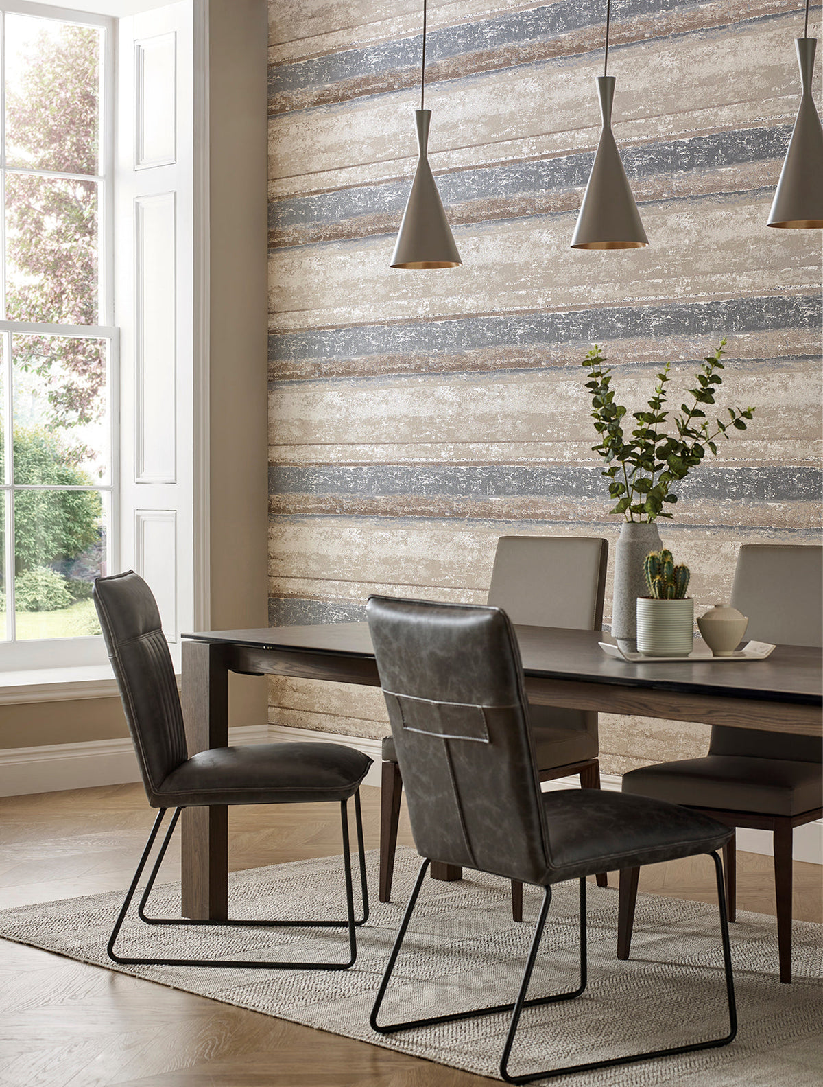Maxwell wallpaper and decorative wallcoverings for residential interior design