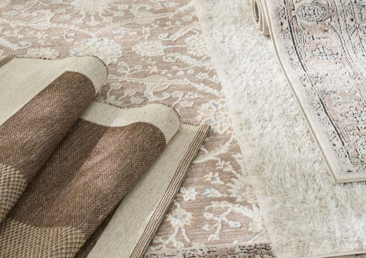 Nourison rugs collection featuring modern, traditional, and textured area rugs at Primoends Home Decor to Go