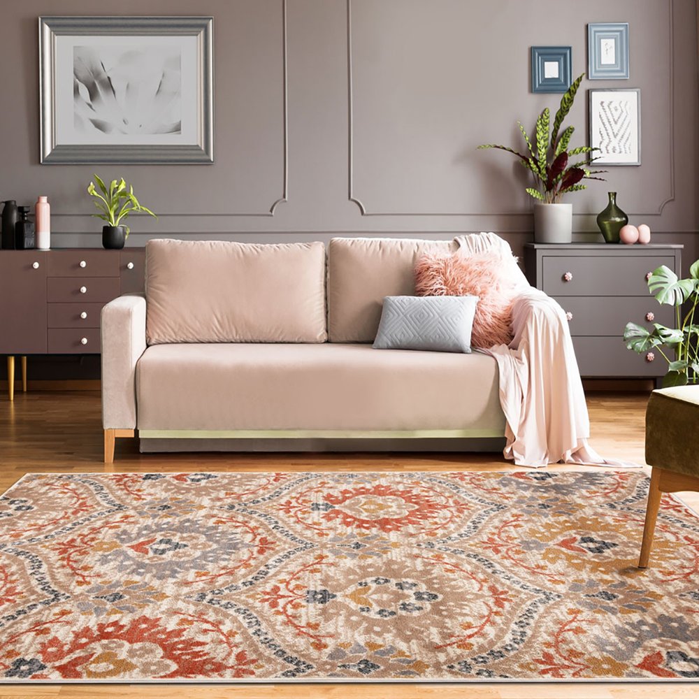 Orange Area Rug Collection – Warm & Boho Orange Rugs at Primoends