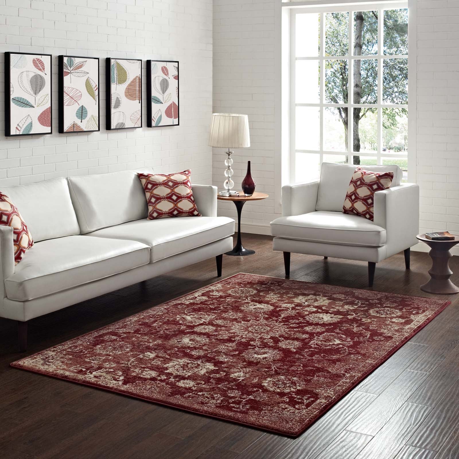 Red Rugs | Burgundy, Ruby & Traditional Red Rugs | Primoends ...