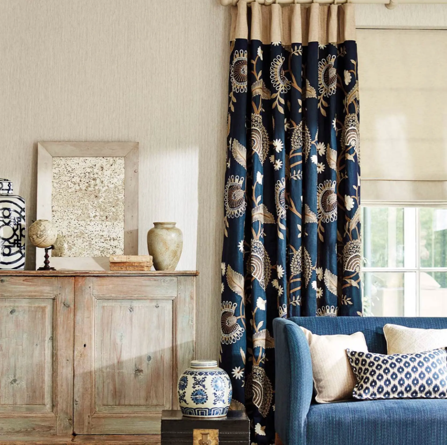 Curated Selection of Embroidery Fabrics showcasing various styles and colors. Primoends. Home Decor to Go