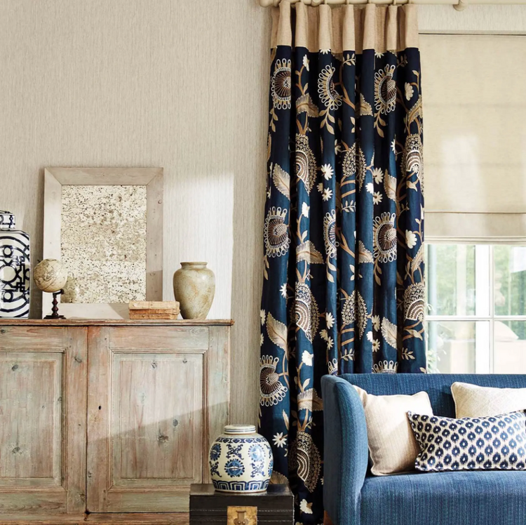 Curated Selection of Embroidery Fabrics showcasing various styles and colors. Primoends. Home Decor to Go