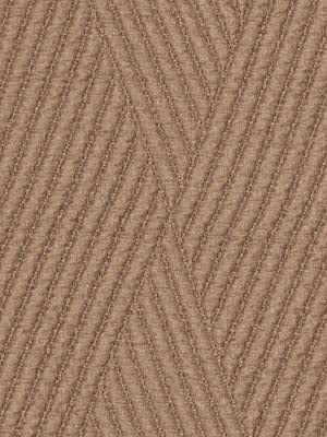 Beige mocha upholstery fabric with diagonal chevron pattern in a looped weave; warm tan textile.