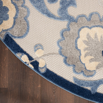 Nourison Rugs Nourison Home   Farmhouse 4' X Round    - 099446827302