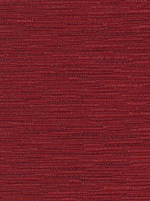 Deep red woven fabric with subtle horizontal texture and soft upholstery feel.