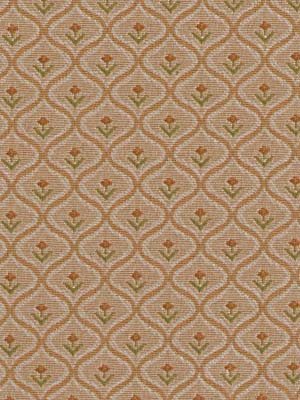 Robert Allen Flower Inlay | Butter  Upholstery     - 047552