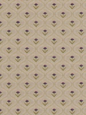 Robert Allen Flower Inlay | Lilac  Upholstery     - 047554