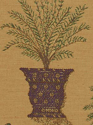 Robert Allen Patio Plants | Plum  Upholstery     - 062333