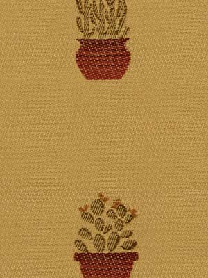 Robert Allen Potted Cacti | Russet  Upholstery     - 062594