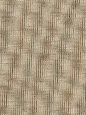 Beige woven fabric with fine vertical ribbing; linen-like texture for neutral upholstery or curtains.