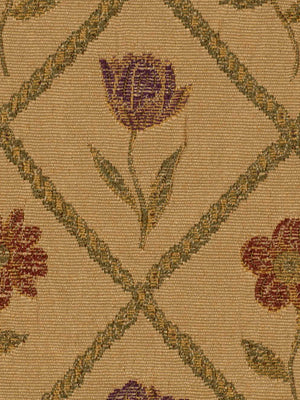 Robert Allen Floral Design | Plum  Upholstery     - 063253