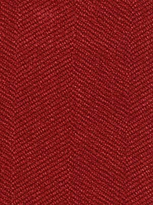 Close-up of red tweed upholstery fabric with a diagonal herringbone weave; textured wool-like look.