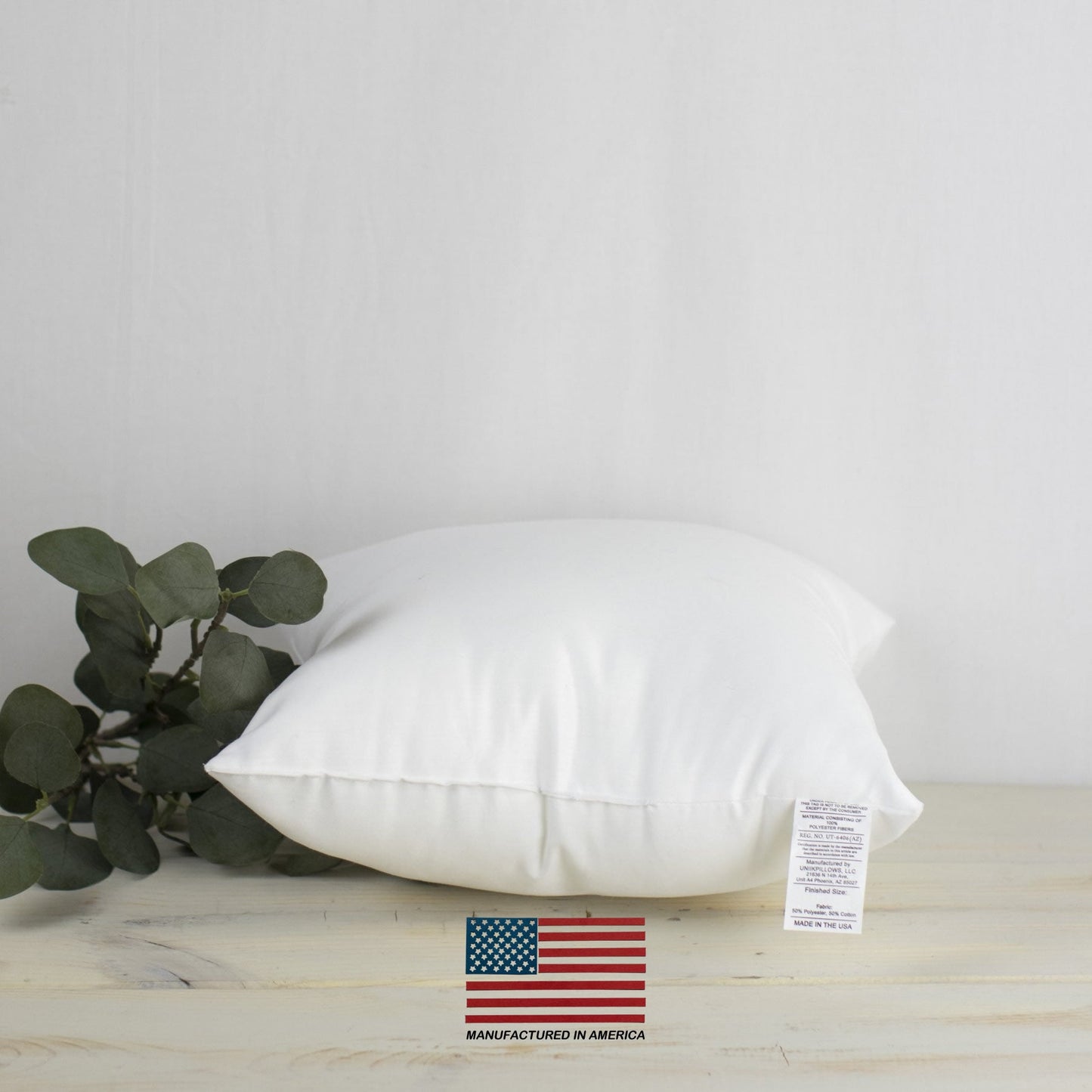 20x20 | Indoor Outdoor Hypoallergenic Polyester Pillow Insert |