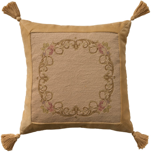 NOURISON HOME   20" x 20" Mina Victory Vintage Beige    - 798019091491