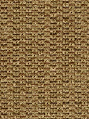 Golden-brown woven upholstery fabric with a small basket-weave texture, ideal for furniture cushions.