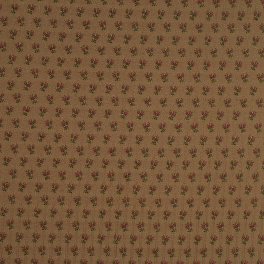 Robert Allen Petite Roses | Saddle  Upholstery     - 081379