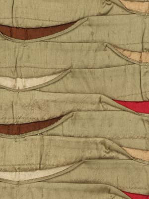 Beacon Hill Striped Pleat | Basil  Multipurpose     - 089572