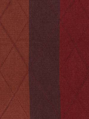 Robert Allen Quilted Stripe | Mahogany  Upholstery     - 090220