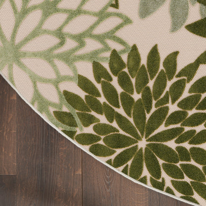 Nourison Rugs Nourison Home   Tropical 8' X Round    - 099446952820