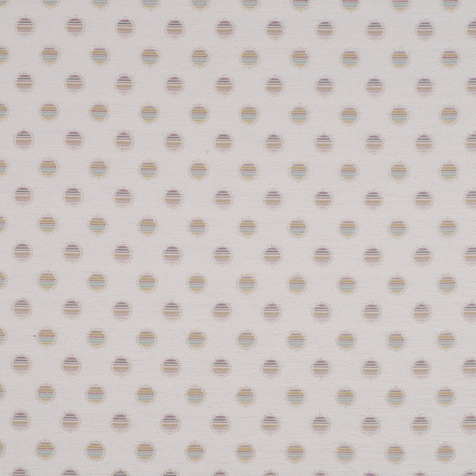 Robert Allen Retro Dots | Parchment  Upholstery     - 099676