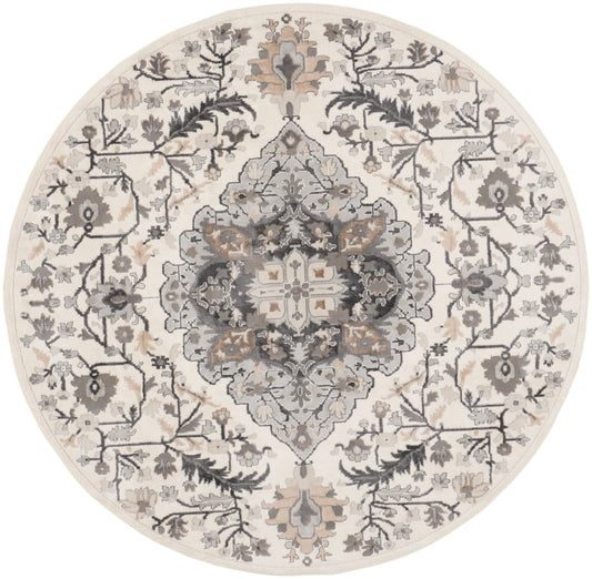 Nourison Rugs Nourison Home   Transitional 5' X Round    - 099446936103