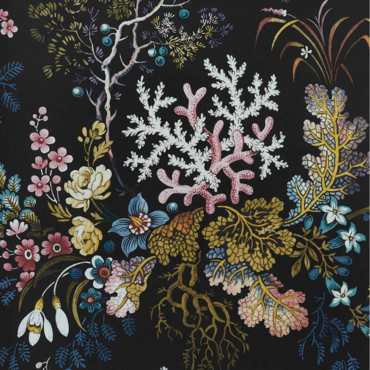 MAXWELL FABRICS  WALLPAPER - WP  # 04 MIDNIGHT   - 231116604