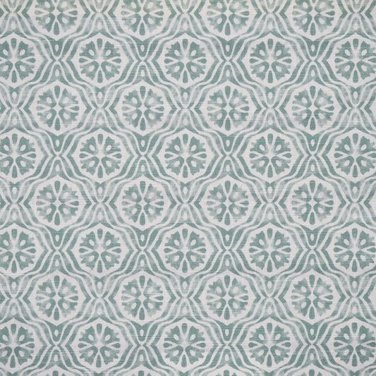 MAXWELL FABRICS  DRAPERY,MULTI- PATTERN  # 314 SEAGLASS   - OA8314