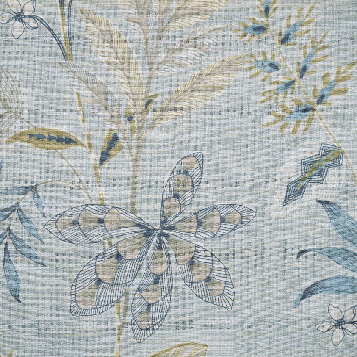 MAXWELL FABRICS  DRAPERY,MULTI- PATTERN  # 326 IDYLL   - FQ9326