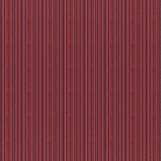 MAXWELL FABRICS  UPHOLSTERY STRIPES  # 520 SANGRIA   - RO0520