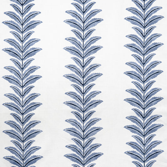 MAXWELL FABRICS  DRAPERY,MULTI- PATTERN  # 529 BLUEBELL   - AV8529
