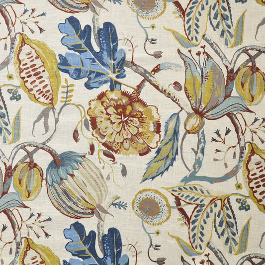 MAXWELL FABRICS  UPHOLSTERY PATTERNS  # 714 VAN GOGH   - BEJ714