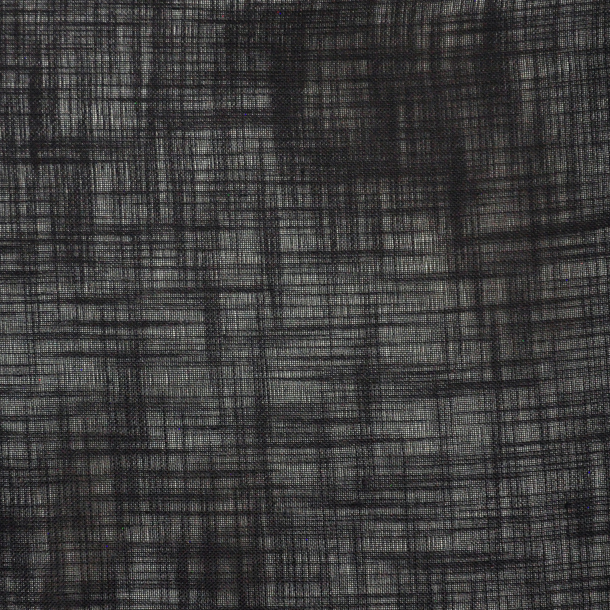 MAXWELL FABRICS  SHEER SOLID,TEXTURE  # 516 OBSIDIAN   - WI2516