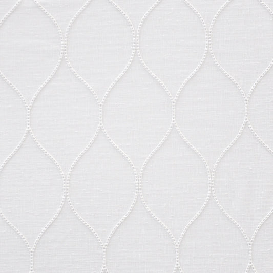 MAXWELL FABRICS  SHEER PATTERN  # 436 COCONUT   - DM4436