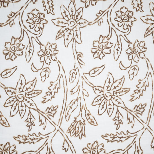 MAXWELL FABRICS  DRAPERY,MULTI- PATTERN  # 603 COCOA   - LS3603