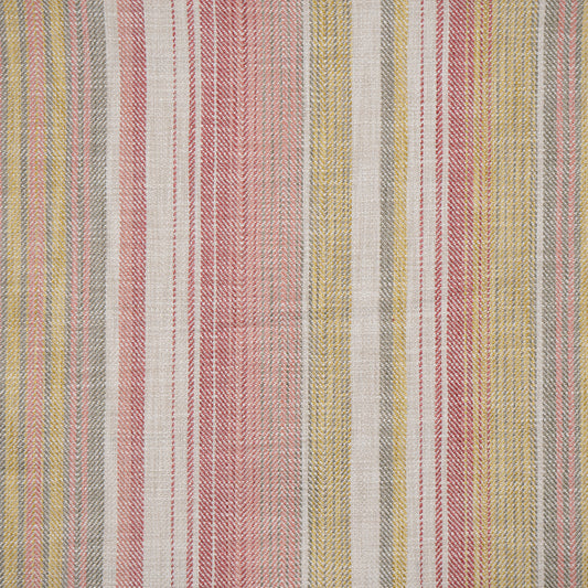 MAXWELL FABRICS  DRAPERY,MULTI-STRIPE,CHECK  # 740 ROSE   - MAT740