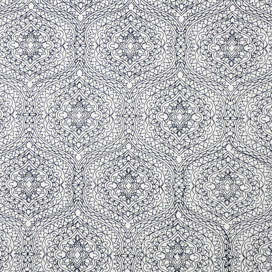 MAXWELL FABRICS  DRAPERY,MULTI- PATTERN  # 846 MARINE   - PZ9846