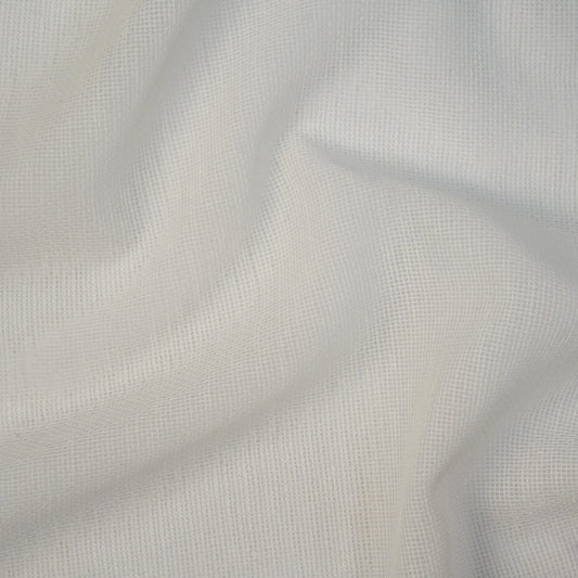 MAXWELL FABRICS  SHEER SOLID,TEXTURE  # 312 COCONUT   - AU8312