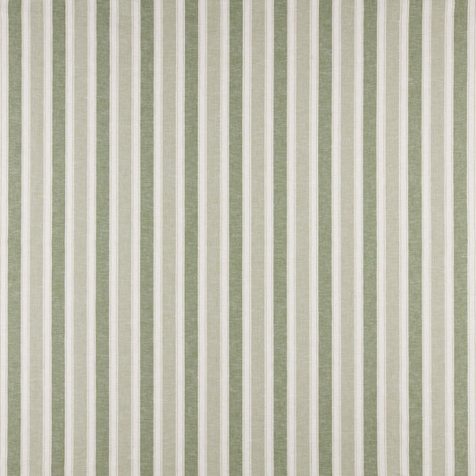 MAXWELL FABRICS  UPHOLSTERY STRIPES  # 614 MOSS   - HM3614