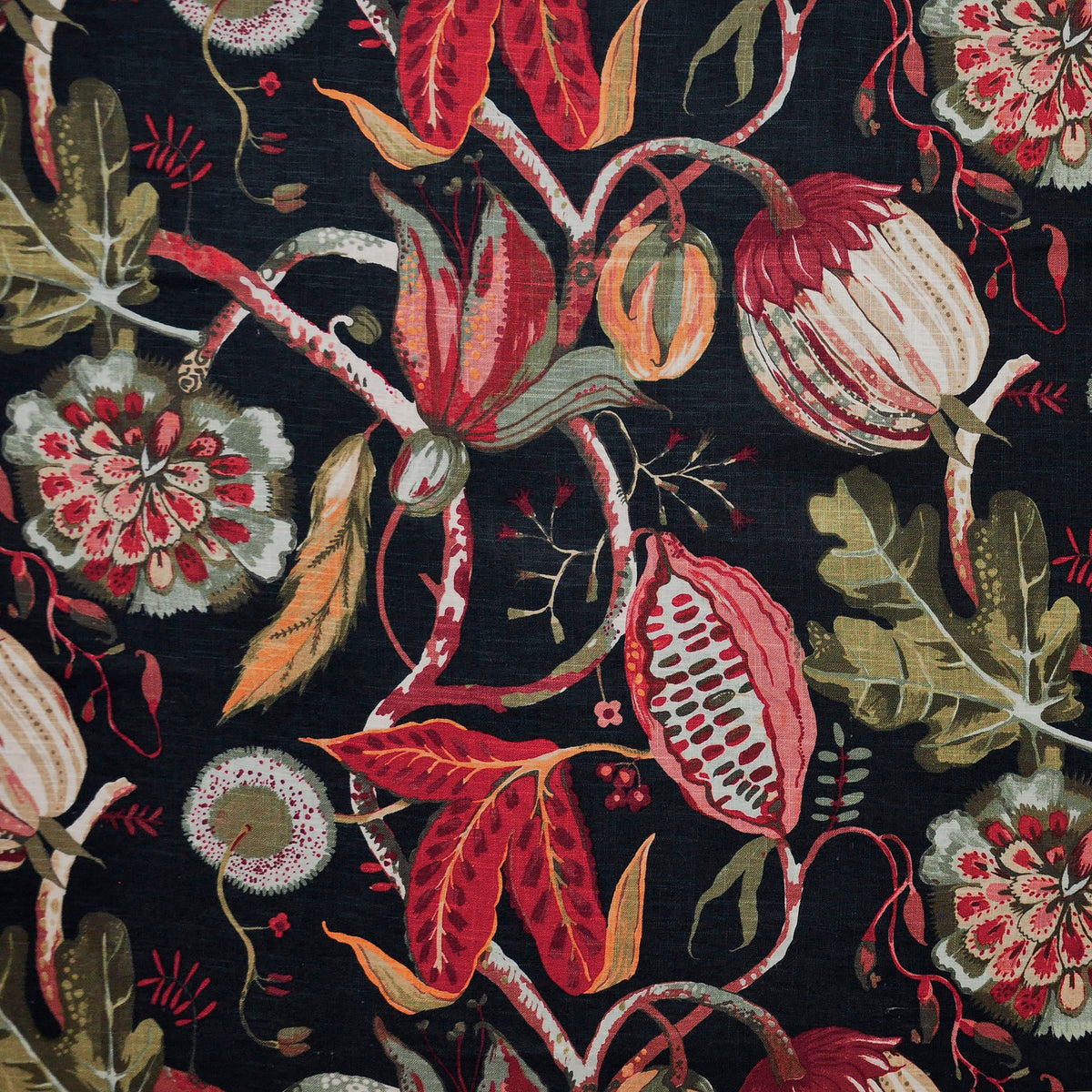 MAXWELL FABRICS  UPHOLSTERY PATTERNS  # 301 MIDNIGHT   - BEJ301