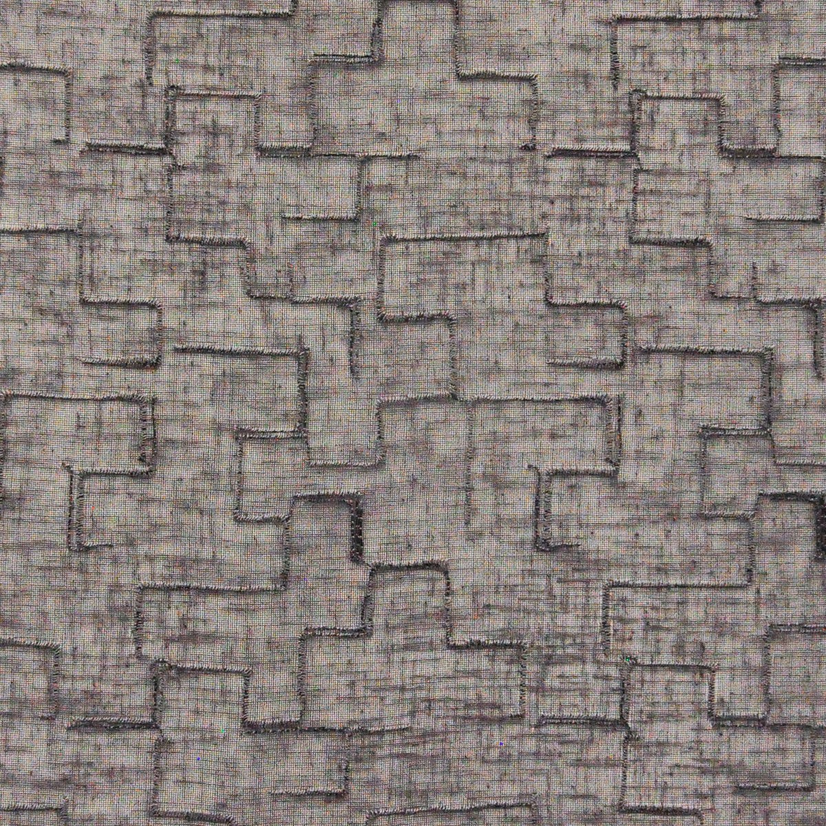 MAXWELL FABRICS  SHEER PATTERN  # 546 NOIR   - MZ4546
