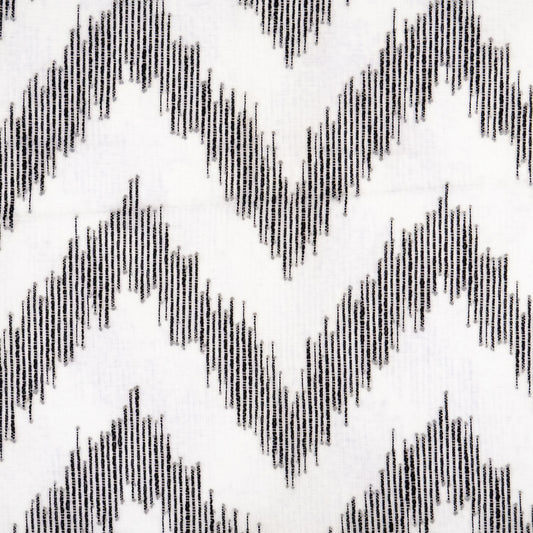 MAXWELL FABRICS  SHEER PATTERN  # 314 INK   - BFO314