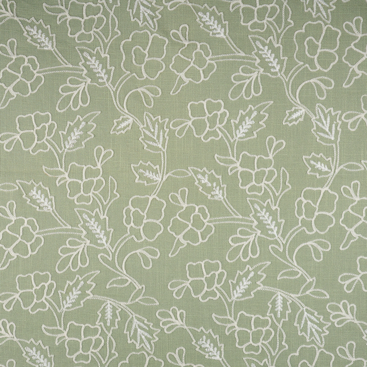 MAXWELL FABRICS  DRAPERY,MULTI- PATTERN  # 605 CELADON   - AV9605