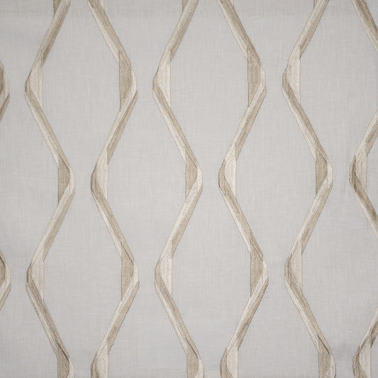 MAXWELL FABRICS  DRAPERY,MULTI- PATTERN  # 220 CHAMPAGNE   - LS8220