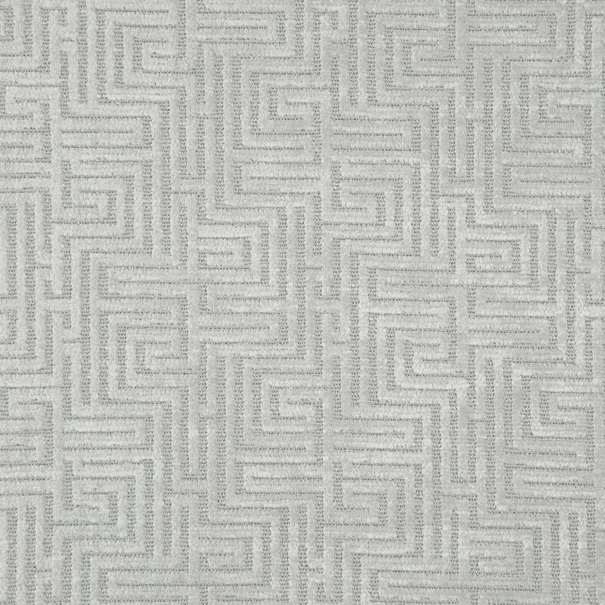 MAXWELL FABRICS  CHENILLE PATTERN  # 336 SILVER   - AQ2336