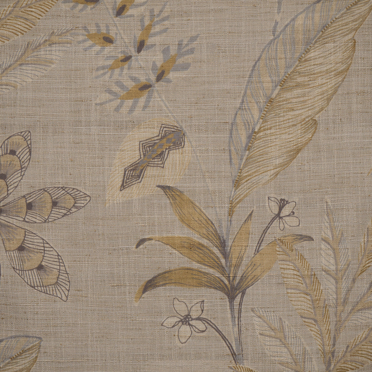 MAXWELL FABRICS  DRAPERY,MULTI- PATTERN  # 626 ALLOY   - FQ9626