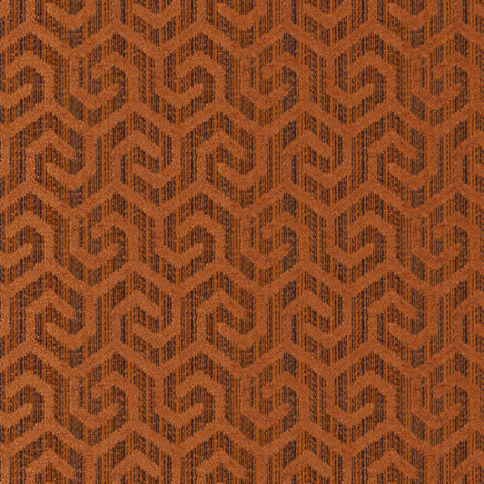 MAXWELL FABRICS  UPHOLSTERY PATTERNS  # 240 RUST   - CGZ240