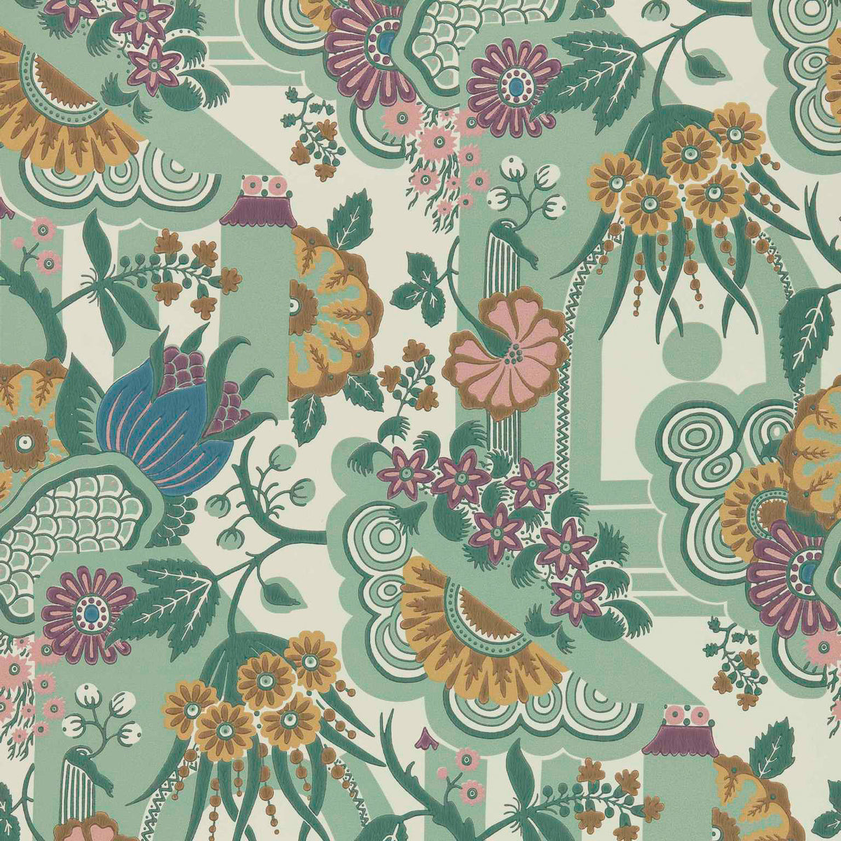 MAXWELL FABRICS  WALLPAPER - WP  # 04 SAGE   - 241217504