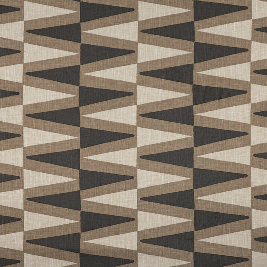 MAXWELL FABRICS  DRAPERY,MULTI- PATTERN  # 449 COCOA   - HN3449