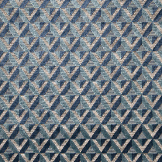MAXWELL FABRICS  VELVET PATTERN  # 603 LONDON BLUE   - VB9603